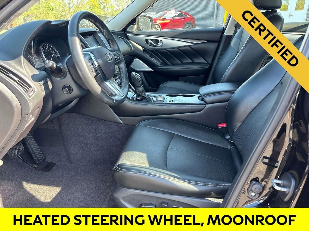 Certified 2023 INFINITI Q50 Luxe w/ Cargo Package AWD/4WD image 8
