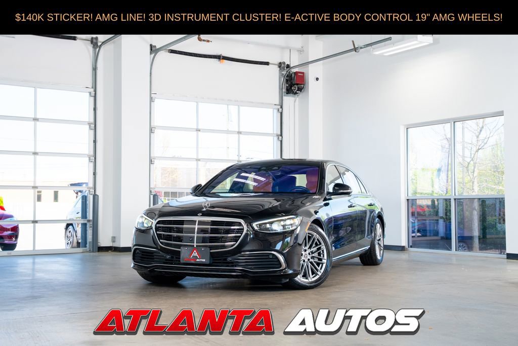 Used 2023 Mercedes-Benz S 580 4MATIC Sedan w/ Warmth & Comfort Package image 1