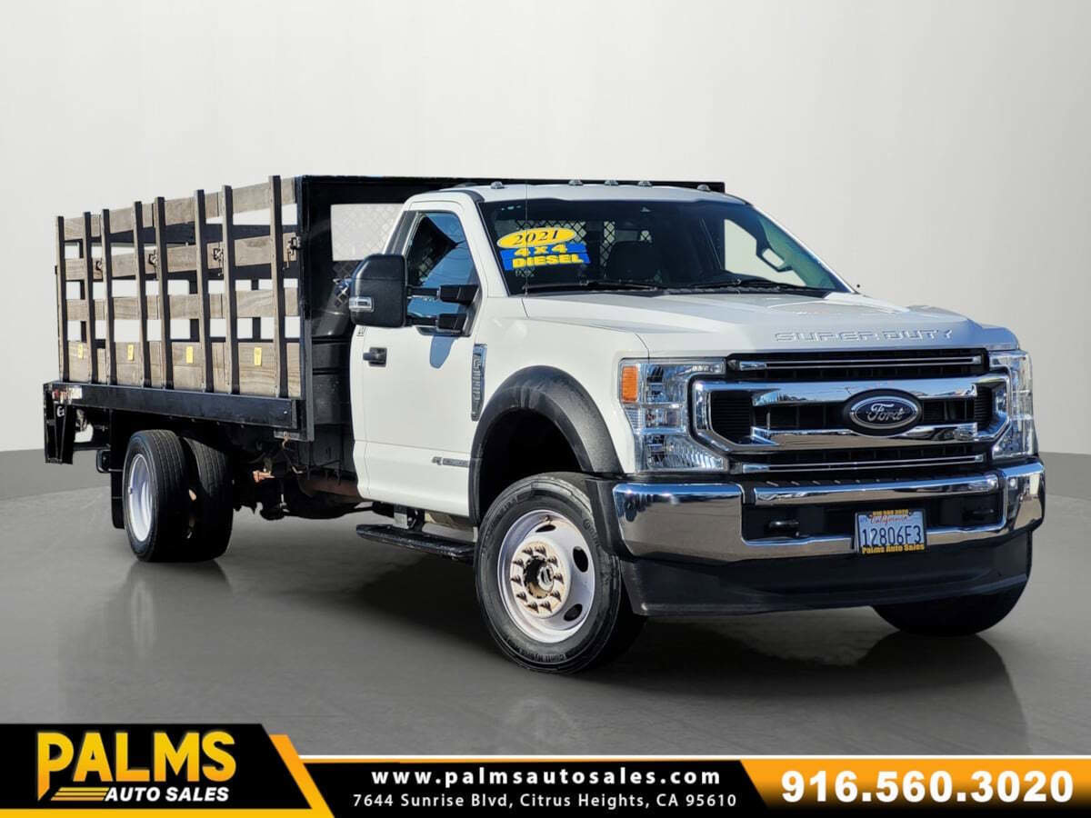 Used 2021 Ford F550 4x4 Regular Cab Super Duty