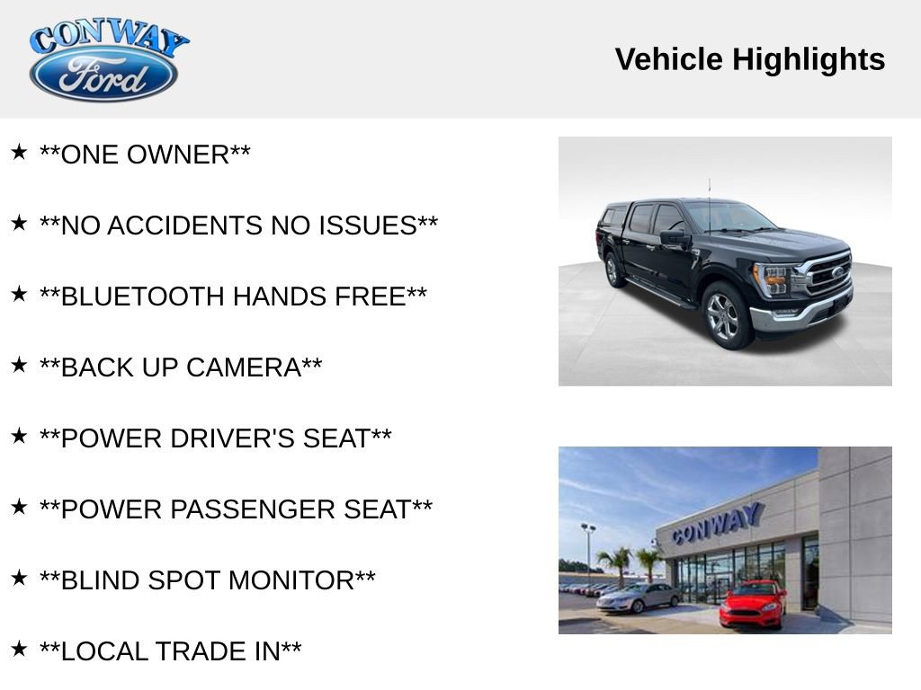 Used 2022 Ford F150 XLT w/ Equipment Group 302A High image 4