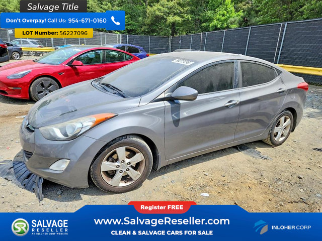 Used 2013 Hyundai Elantra GLS w/ Preferred Pkg FWD image 1
