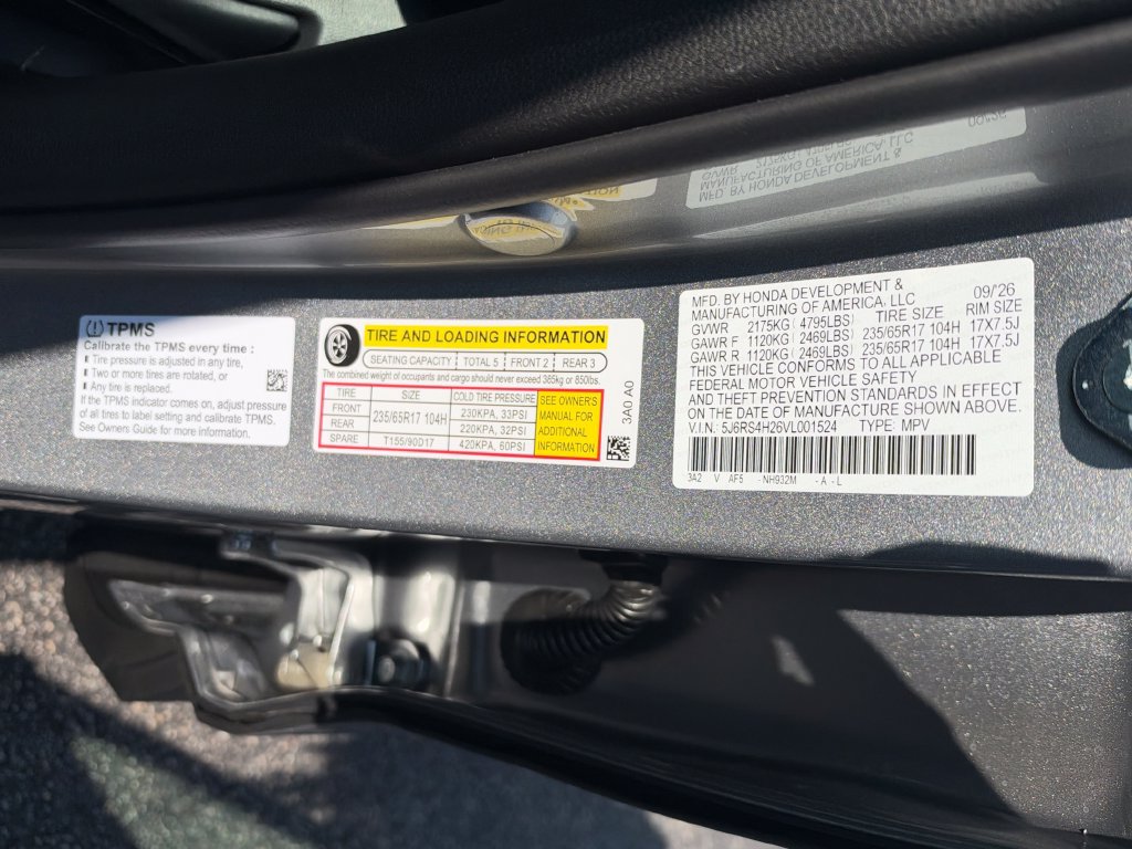 New 2027 Honda CR-V LX image 30
