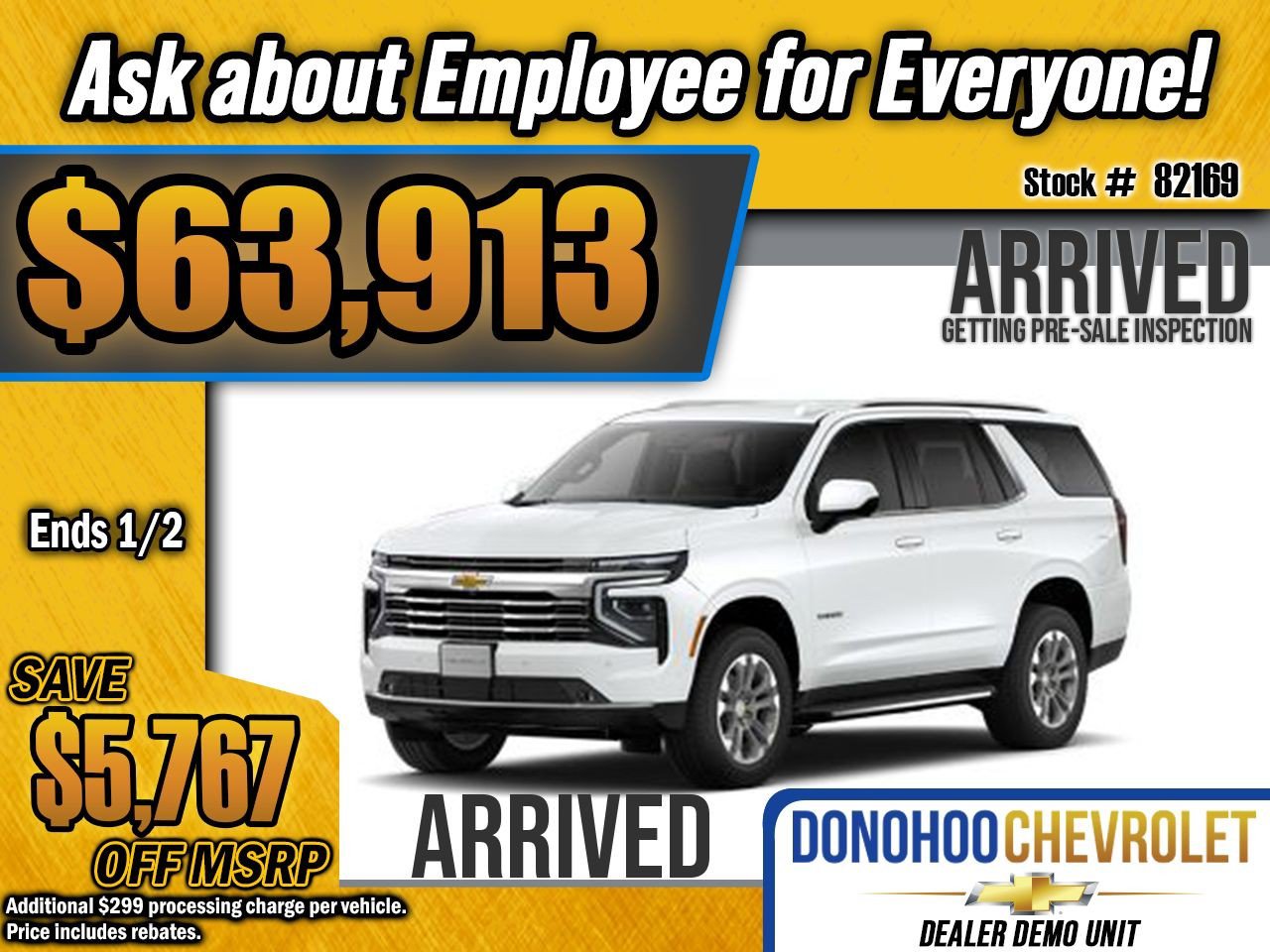 New 2026 Chevrolet Tahoe LT w/ Comfort Package