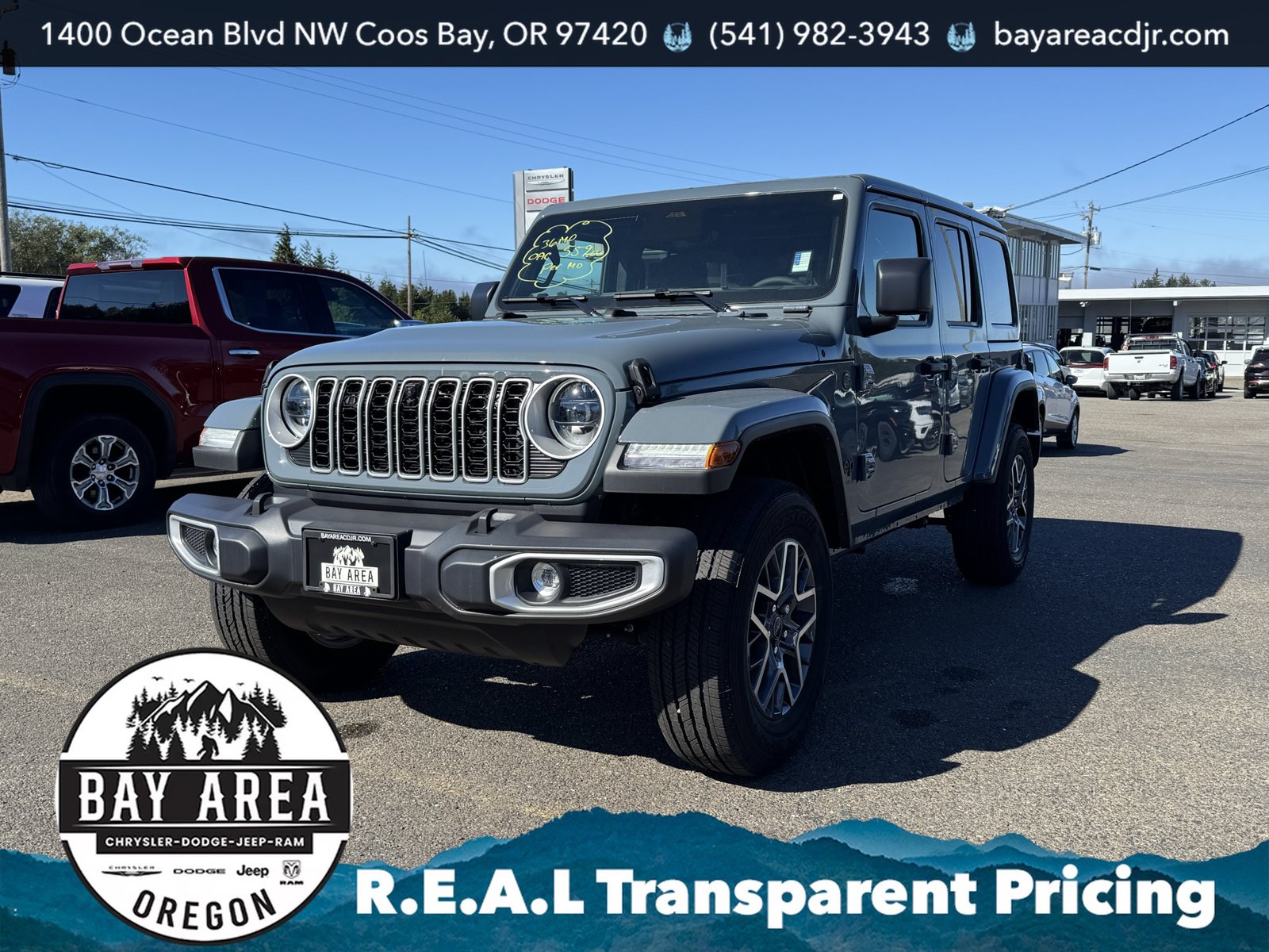 New 2026 Jeep Wrangler Unlimited Sahara w/ Safety Group AWD/4WD image 1