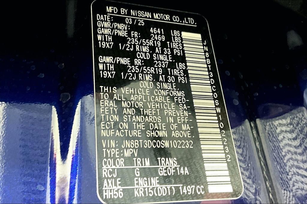 New 2025 Nissan Rogue Platinum image 23