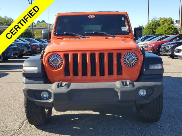 Certified 2018 Jeep Wrangler Unlimited Sport S AWD/4WD image 2