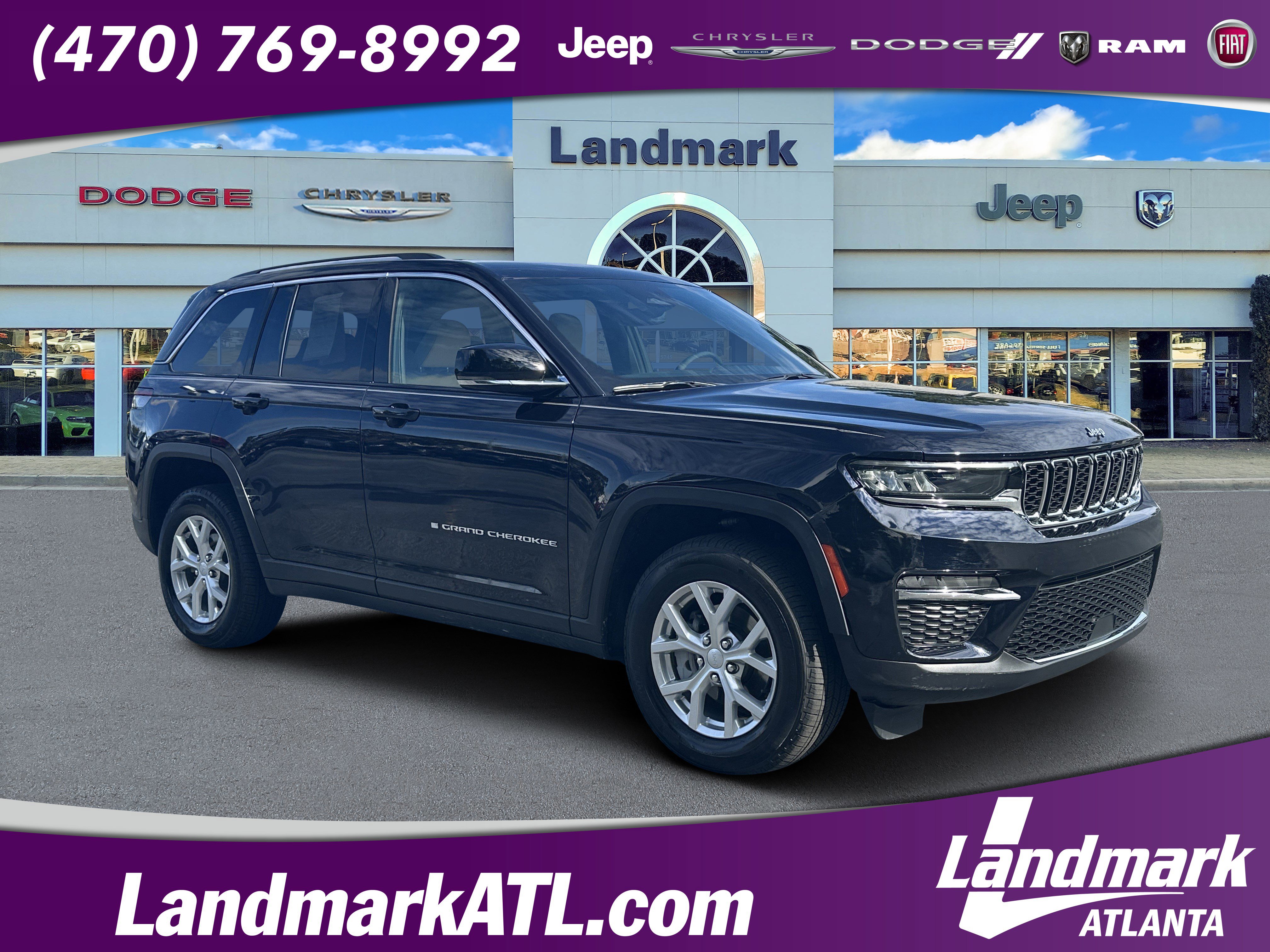 Used 2023 Jeep Grand Cherokee Limited w/ Trailer Tow Prep Group (B)