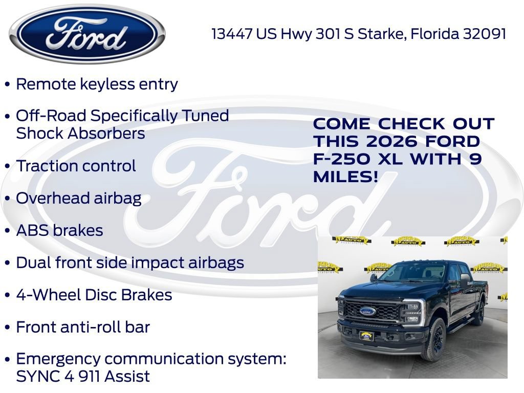 New 2026 Ford F250 XL w/ STX Appearance Package AWD/4WD image 30