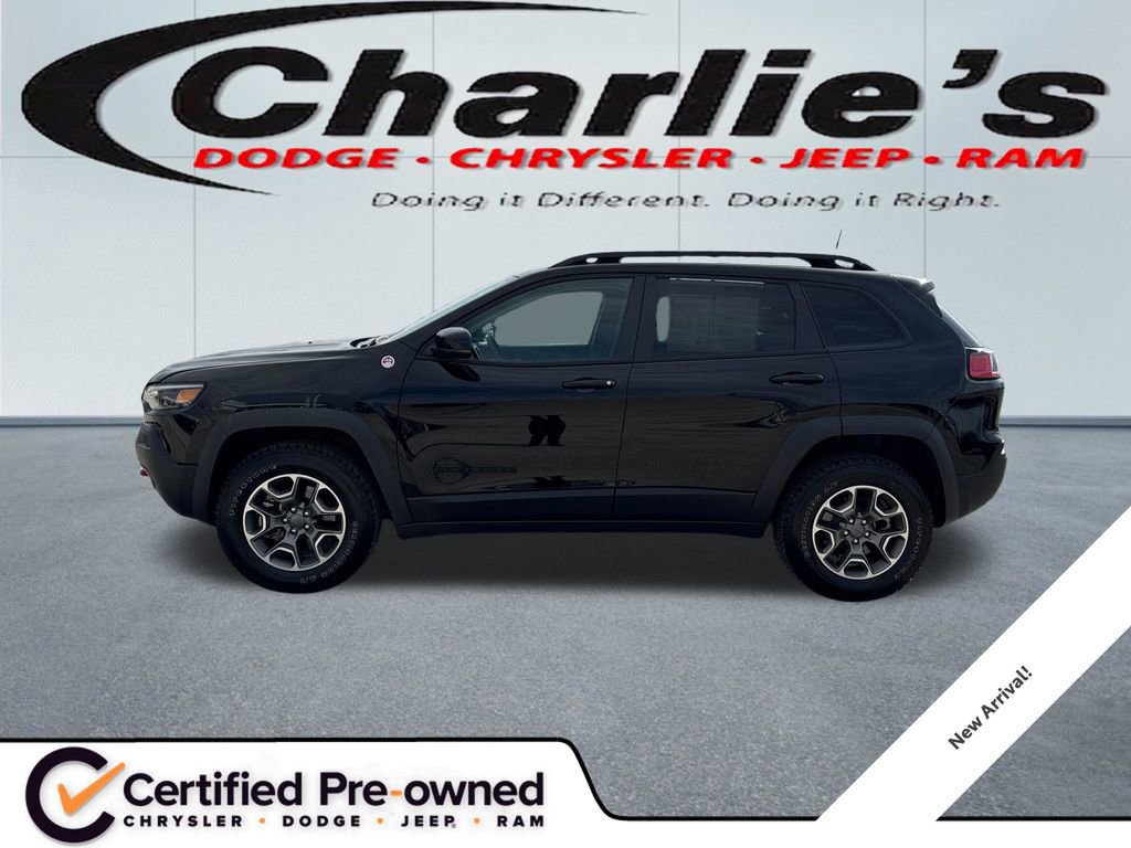 Used 2023 Jeep Cherokee Trailhawk w/ Premium Leather Package image 1