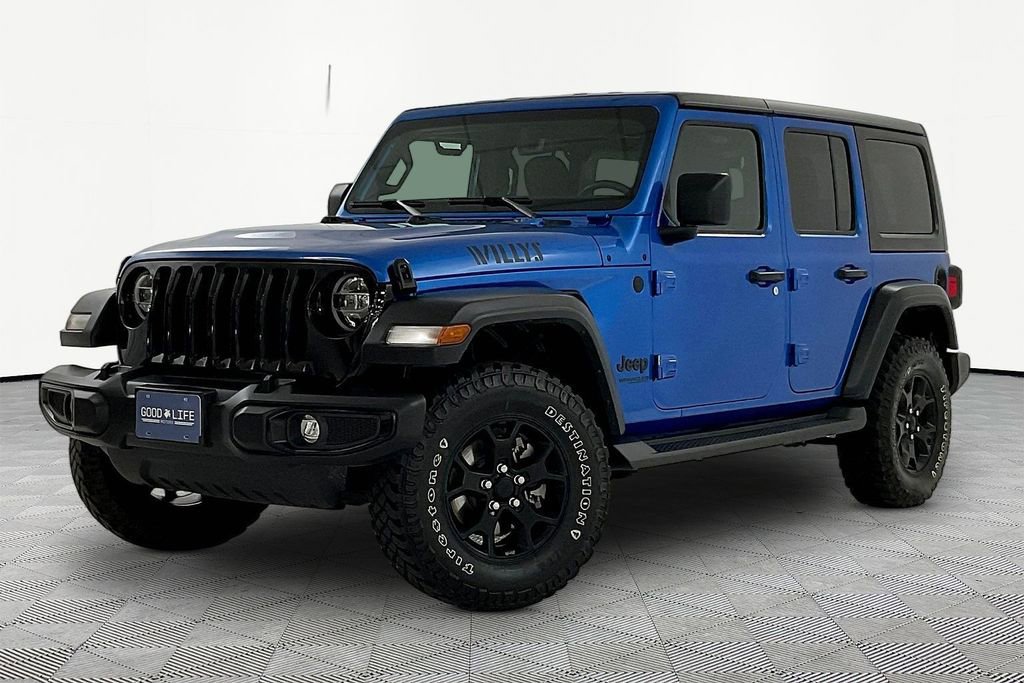 Used 2021 Jeep Wrangler Unlimited Sport image 3