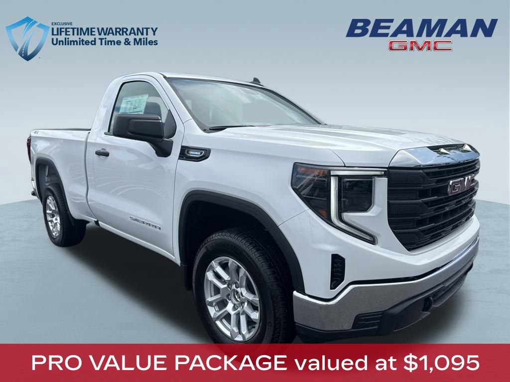New 2025 GMC Sierra 1500 Pro w/ Pro Value Package