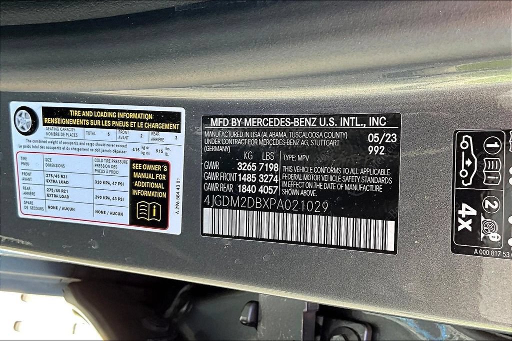 Used 2023 Mercedes-Benz EQS 450+ SUV image 19