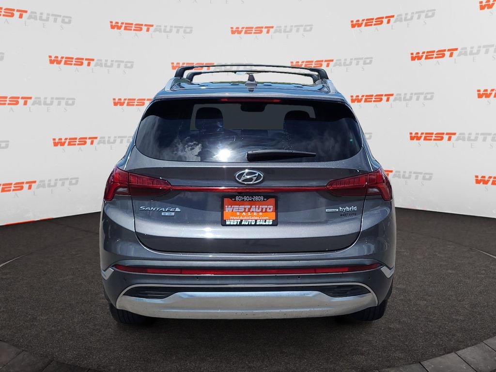 Used 2021 Hyundai Santa Fe Blue AWD/4WD image 4