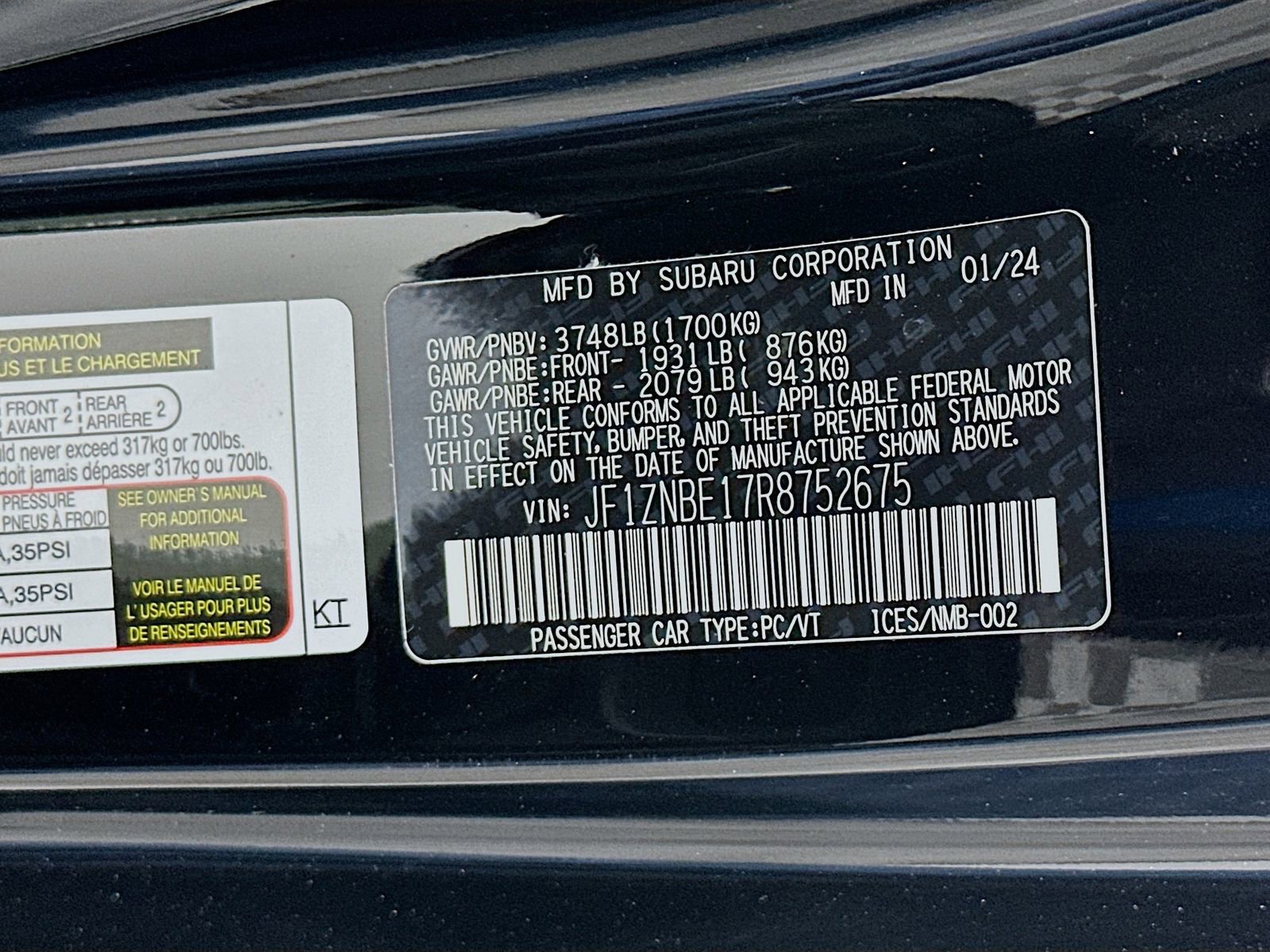 Certified 2024 Toyota GR86 Premium RWD image 30
