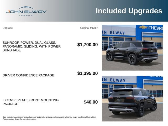 New 2027 Chevrolet Traverse Z71 w/ Driver Confidence Package AWD/4WD image 2