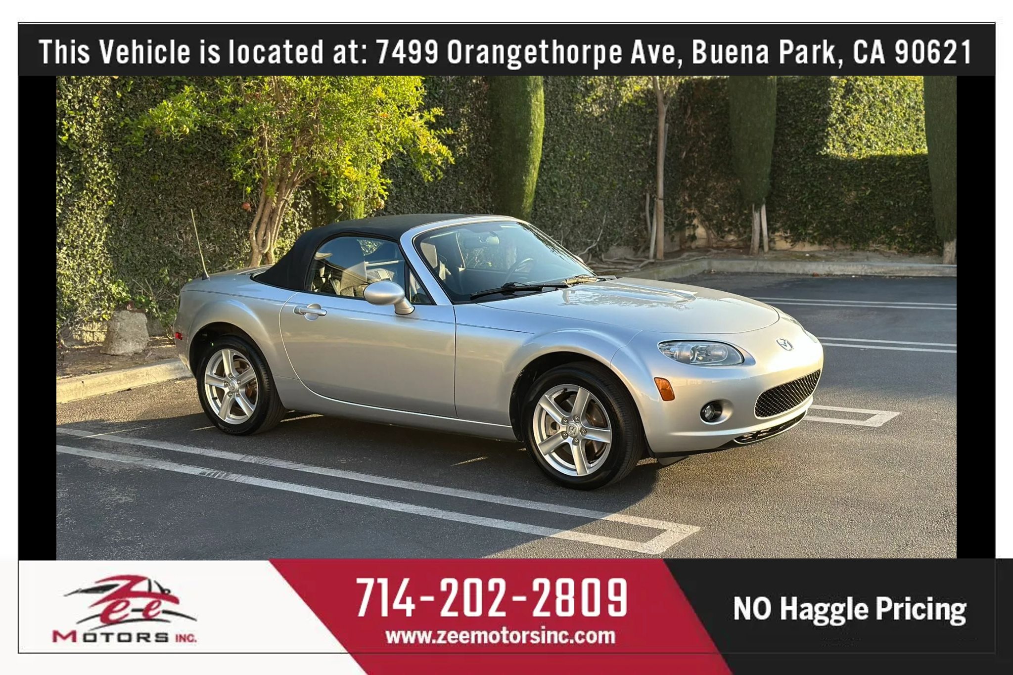 Used 2007 MAZDA MX-5 Miata Sport RWD image 4