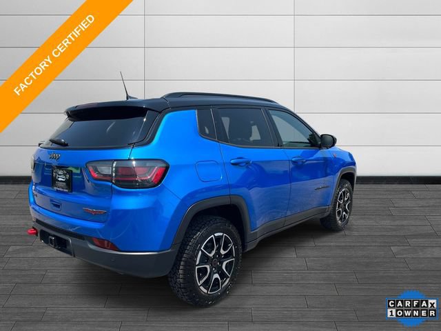 Certified 2025 Jeep Compass Trailhawk w/ Trailhawk Elite Group AWD/4WD image 4