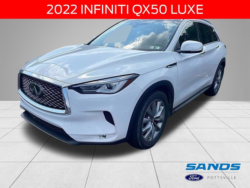 Used 2022 INFINITI QX50 Luxe AWD/4WD image 1