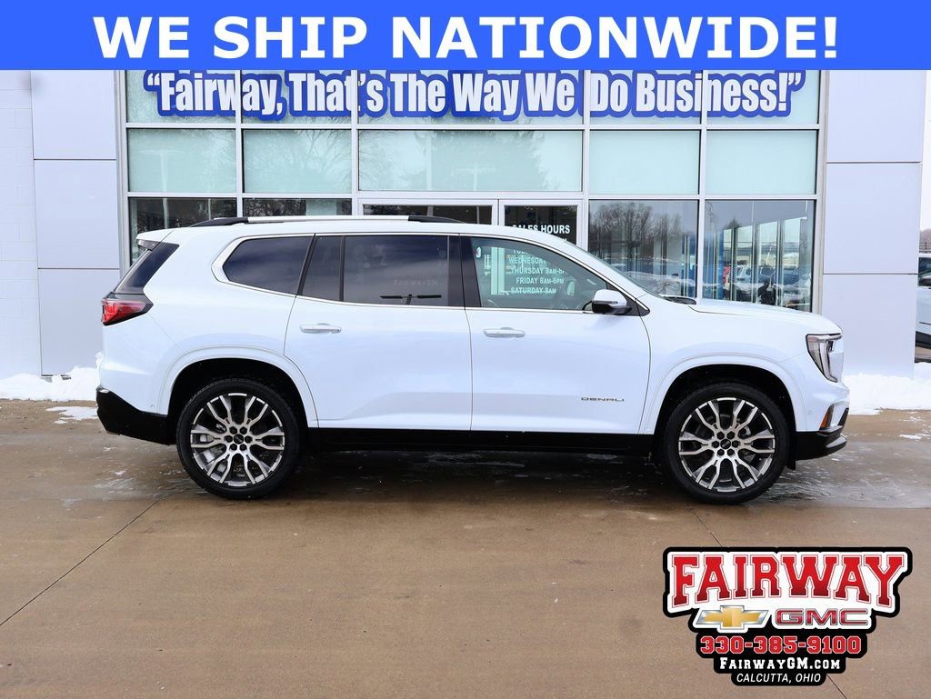 New 2026 GMC Acadia Denali Ultimate w/ LPO, Floor Liner Package