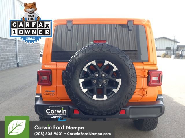 Used 2025 Jeep Wrangler Unlimited Rubicon 4xe w/ Technology Group image 4