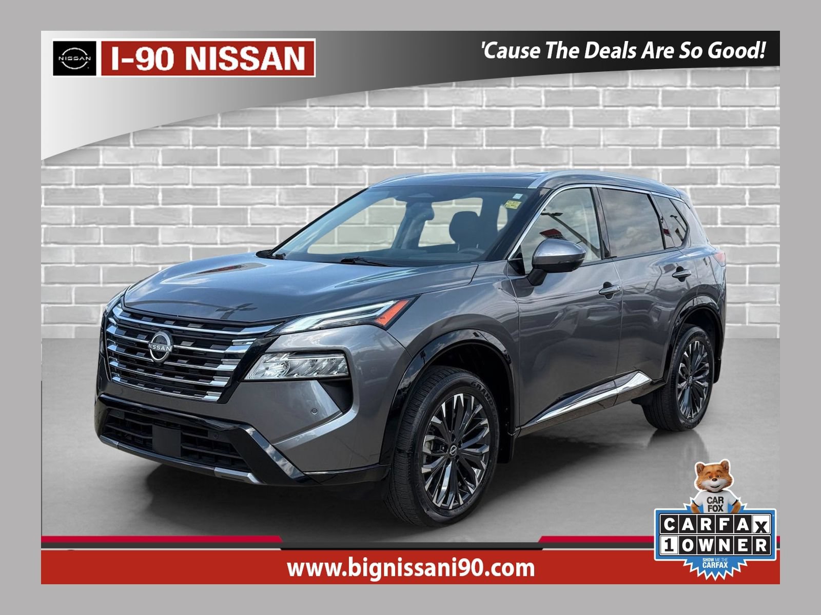 Certified 2025 Nissan Rogue Platinum w/ Tech Package AWD/4WD image 1