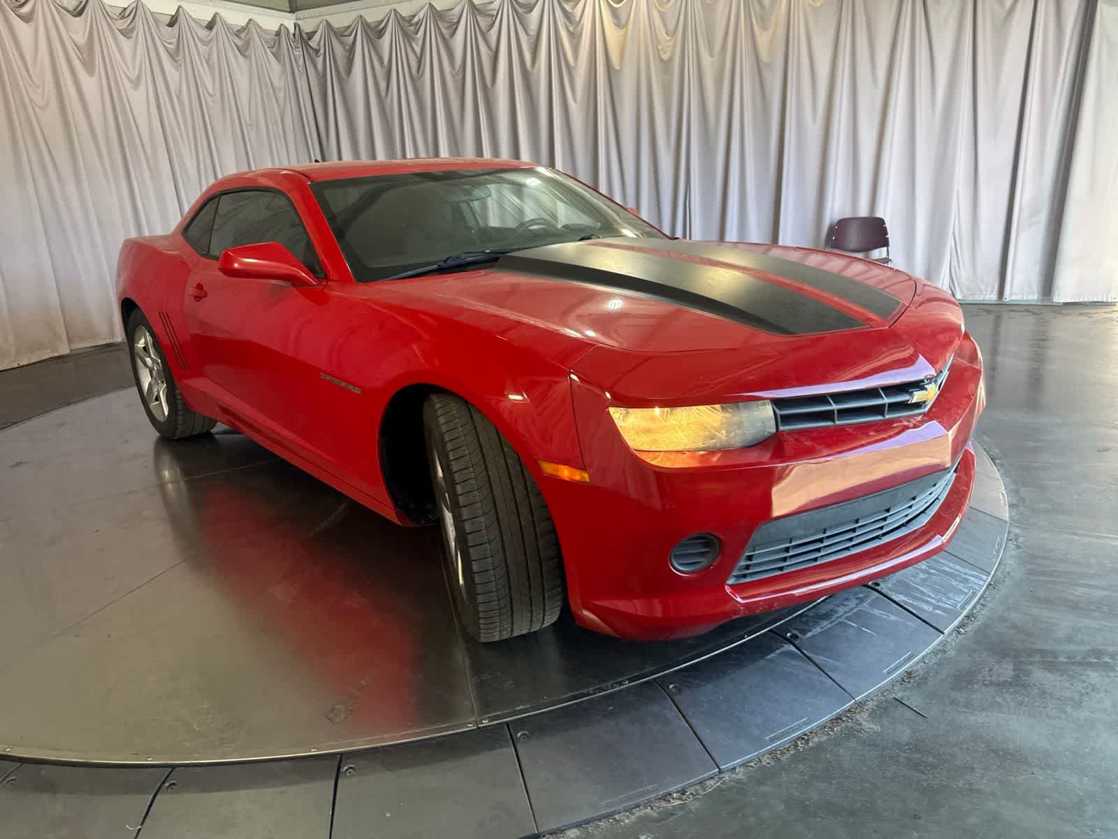 Used 2014 Chevrolet Camaro LS w/ Black Rally Stripe Package RWD image 3