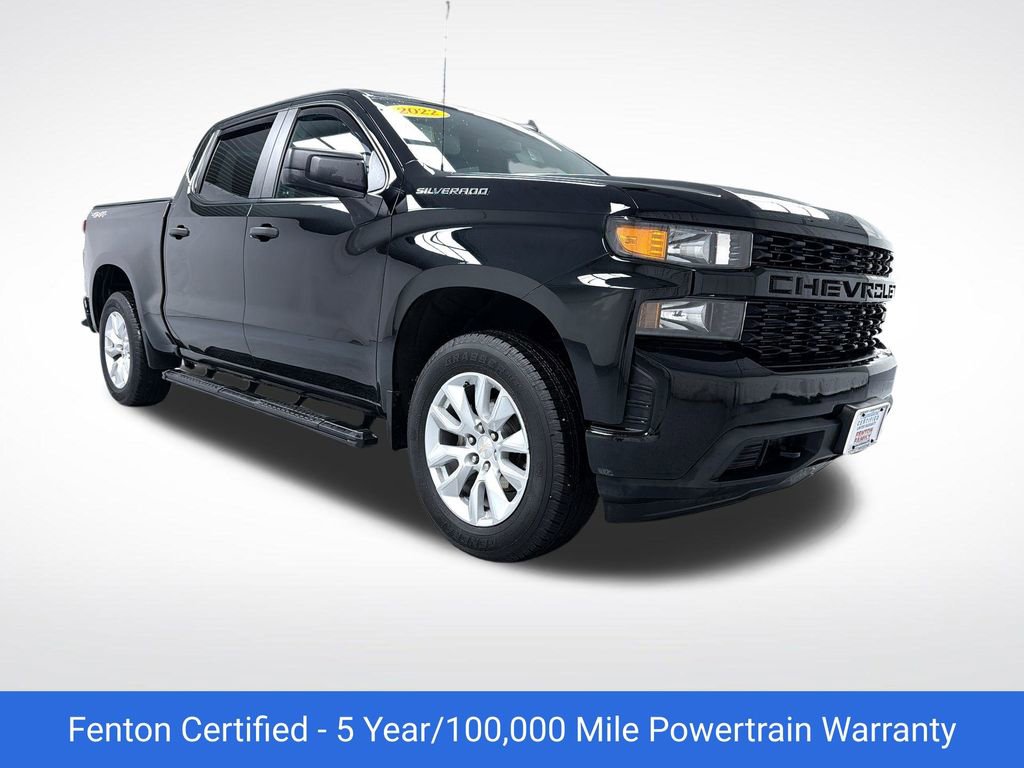 Used 2022 Chevrolet Silverado 1500 Custom image 1