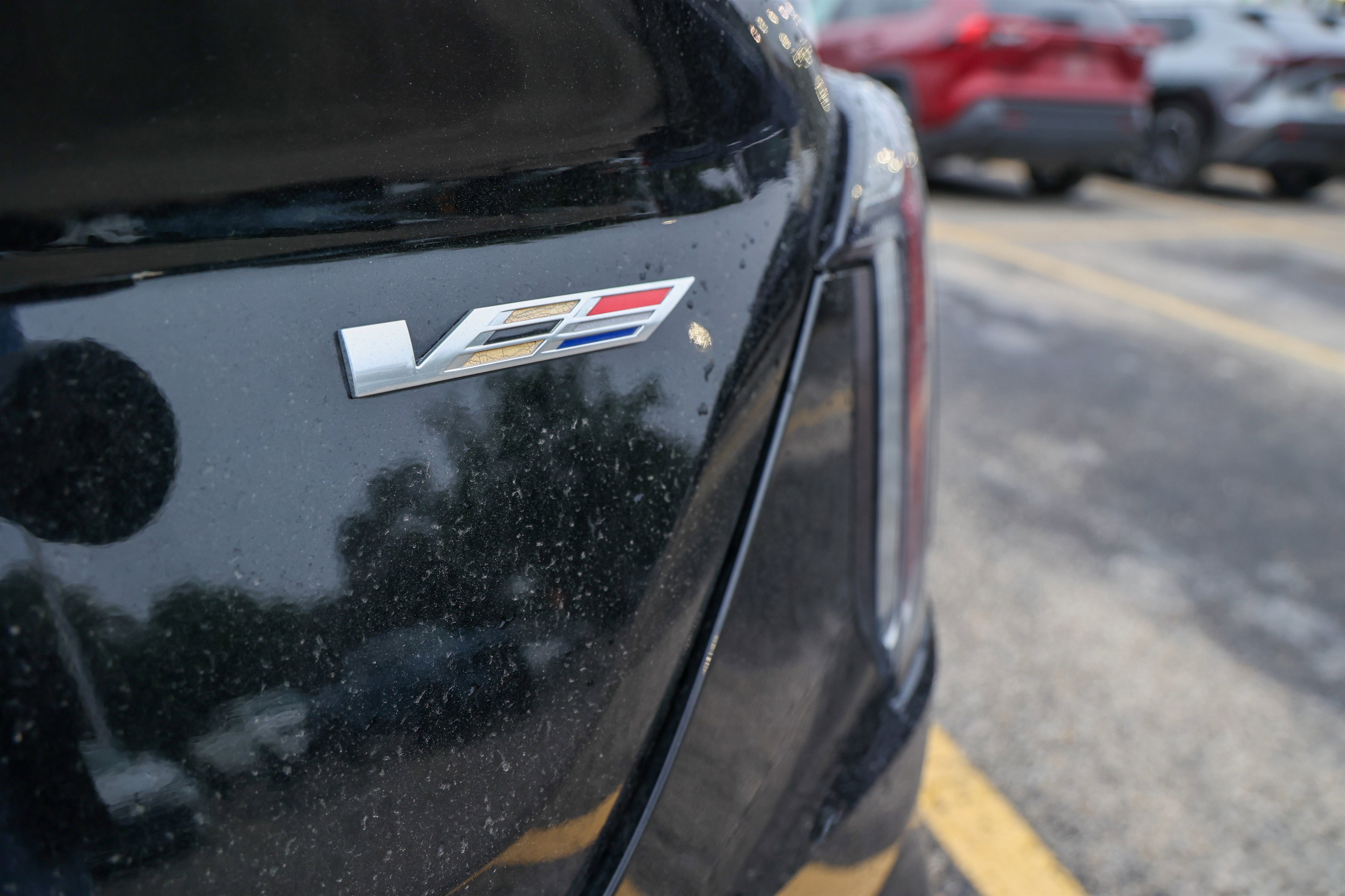Used 2021 Cadillac CT4 V w/ Climate Package RWD image 10