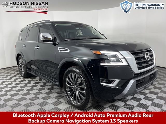 Used 2024 Nissan Armada Platinum w/ Captain's Chairs Package image 1