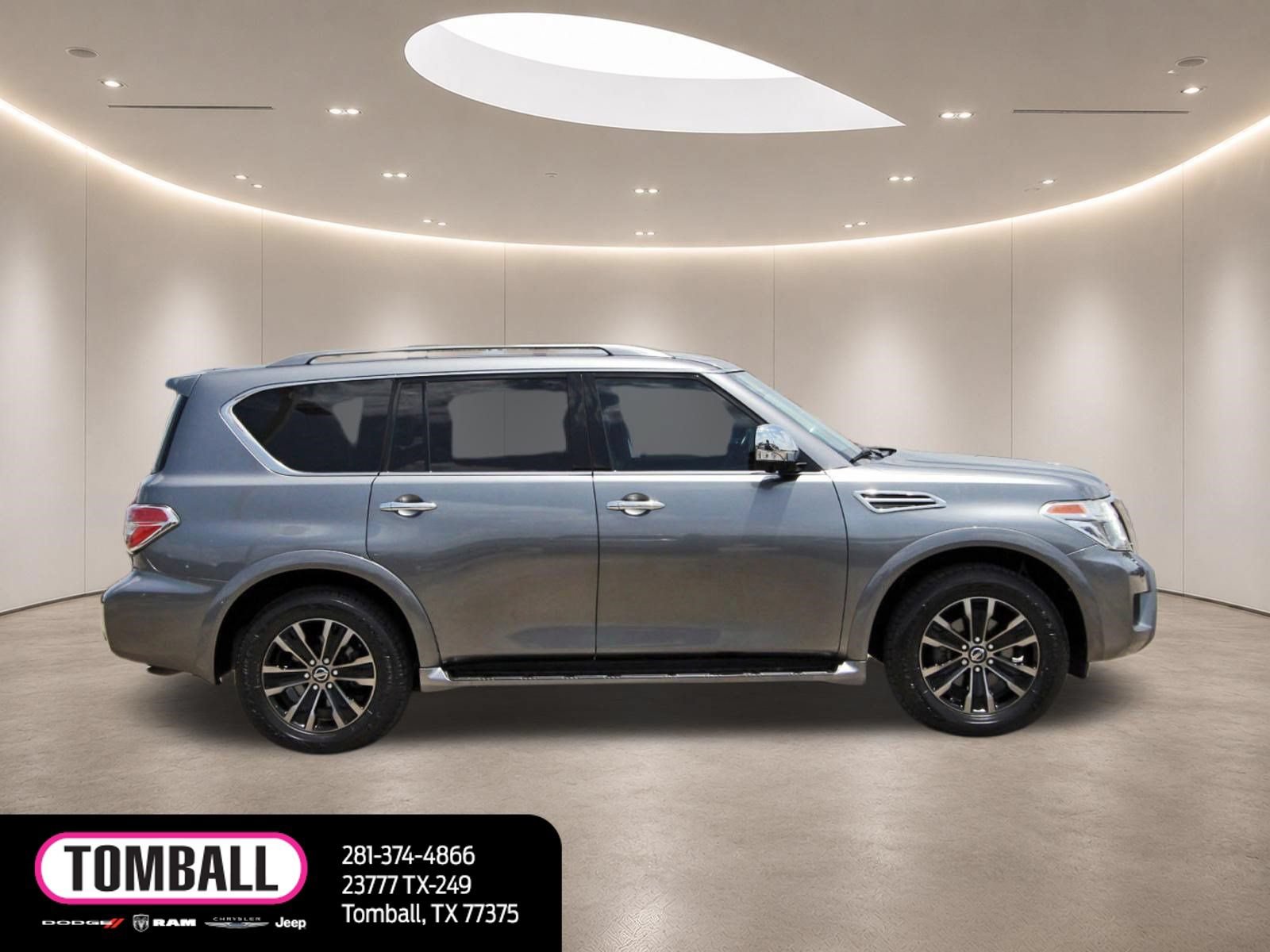 Used 2019 Nissan Armada Platinum w/ Captain's Chairs Package RWD image 8