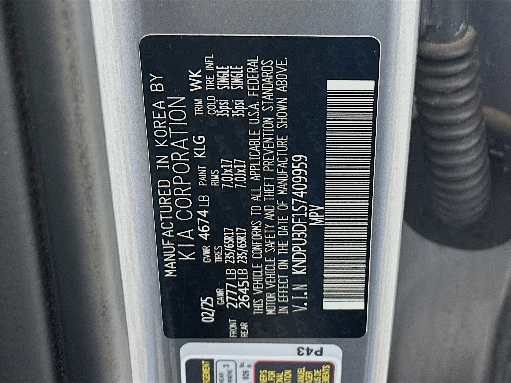 Used 2025 Kia Sportage LX image 12