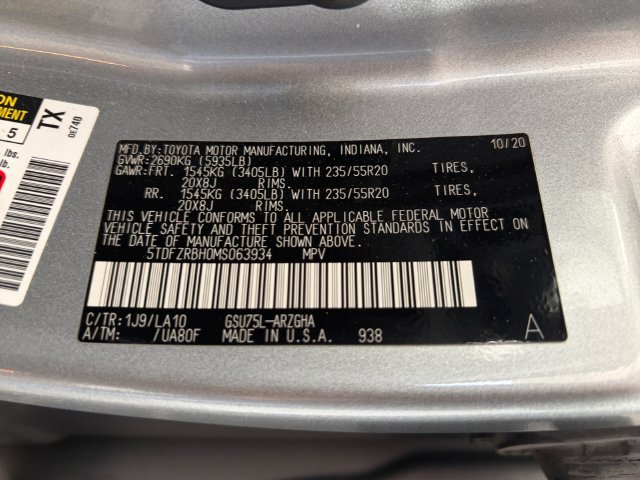 Used 2021 Toyota Highlander Platinum AWD/4WD image 25