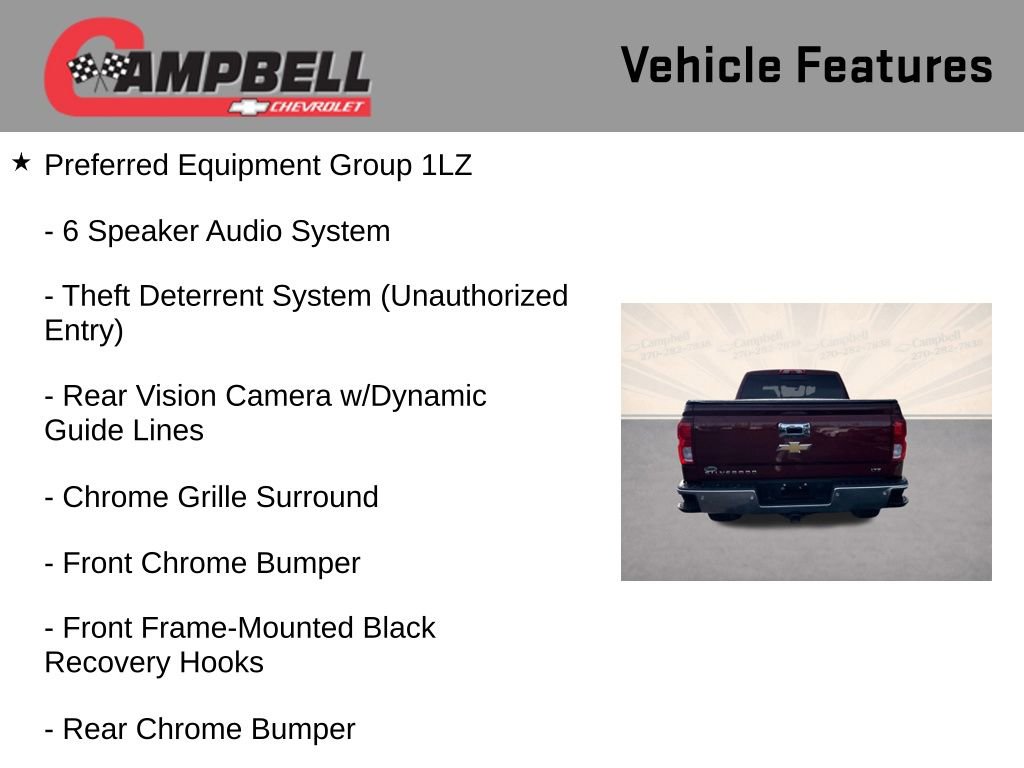 Used 2016 Chevrolet Silverado 1500 LTZ w/ Sport Package image 26