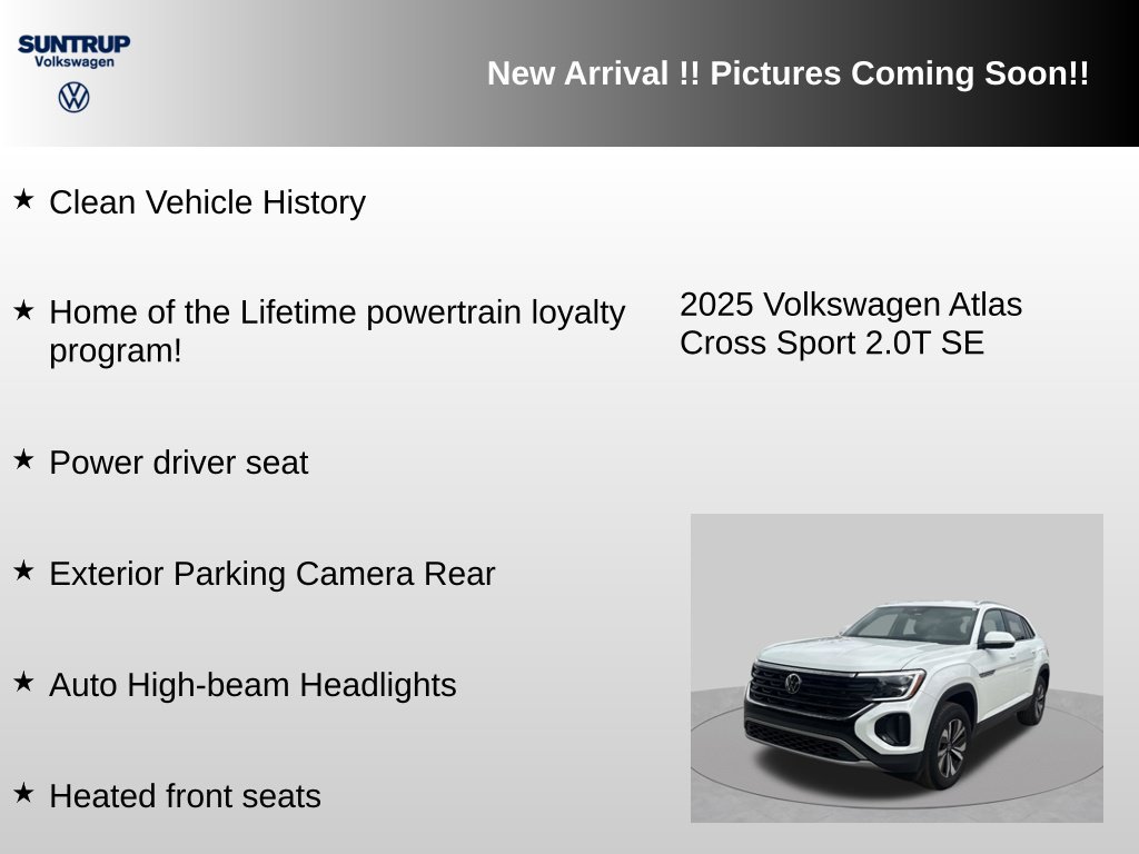 Used 2025 Volkswagen Atlas Cross Sport SE AWD/4WD image 5