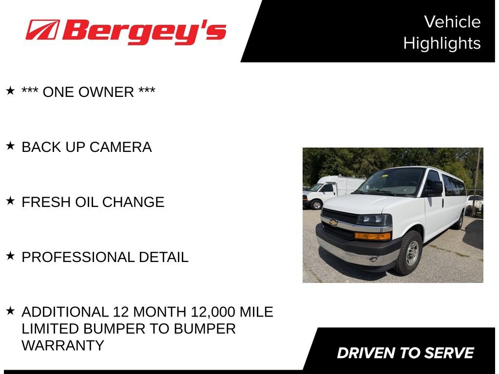 Used 2024 Chevrolet Express 3500 LT w/ LT Preferred Equipment Group RWD image 4