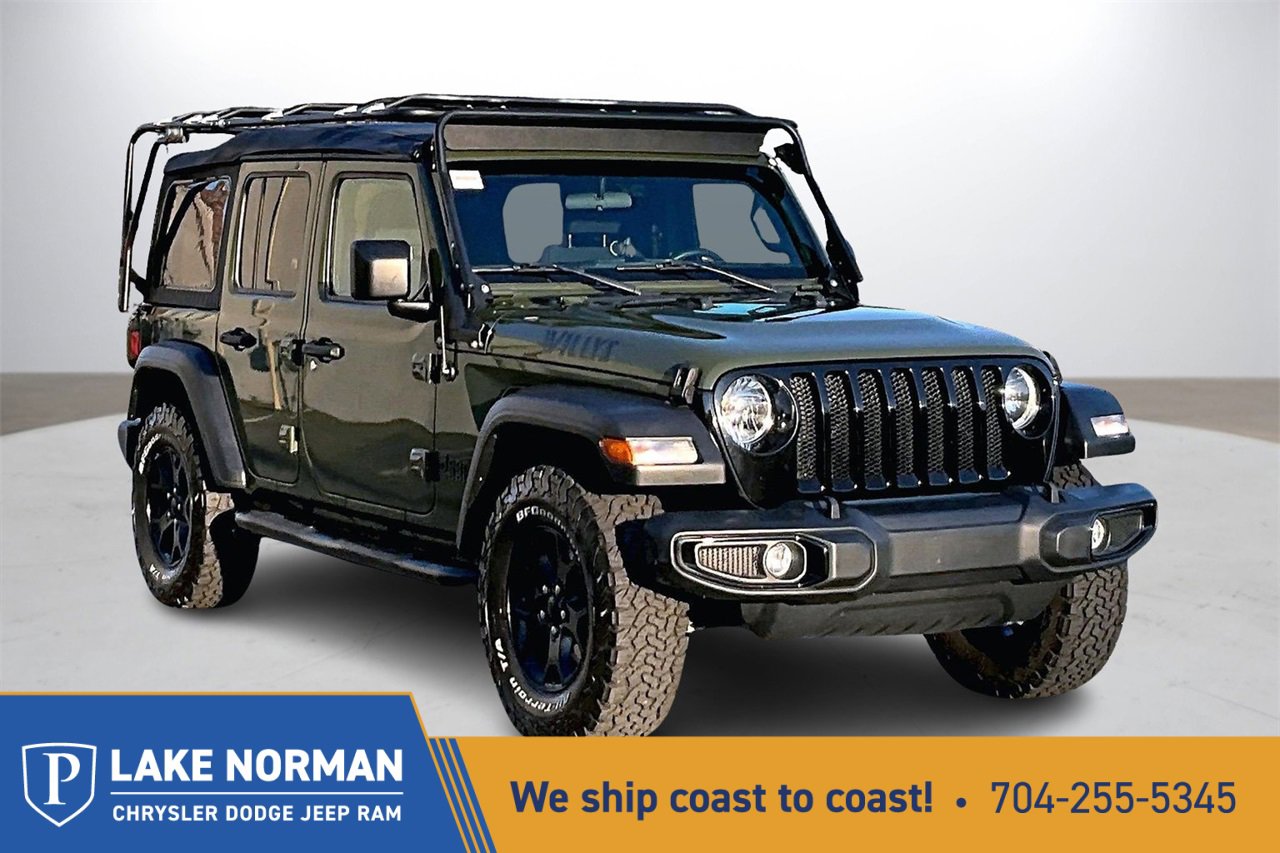 Certified 2020 Jeep Wrangler Unlimited Sport