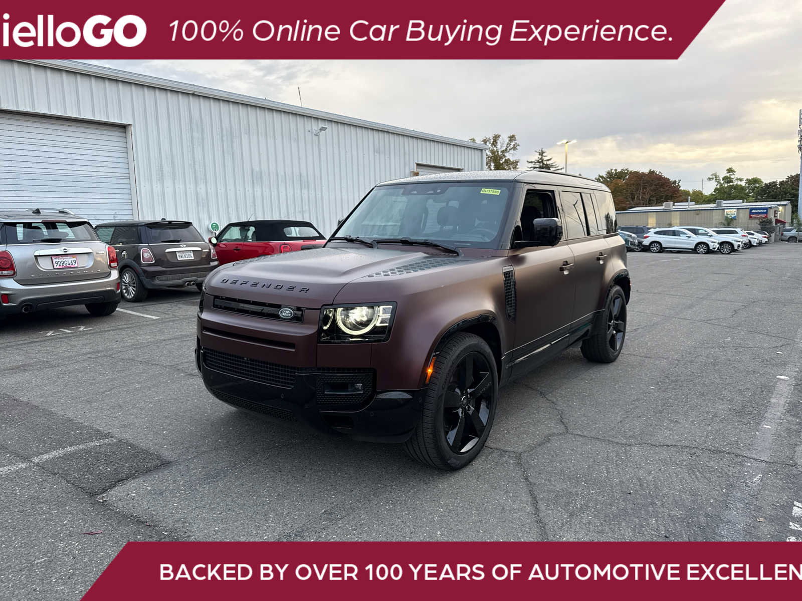 Used 2025 Land Rover Defender 110 Sedona Red Edition