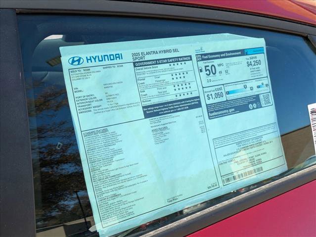 New 2025 Hyundai Elantra SEL w/ Cargo Package image 22