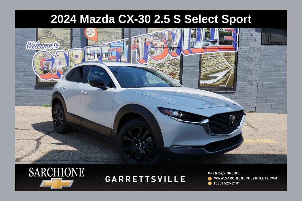 Used 2024 MAZDA CX-30 AWD 2.5 S w/ Select Sport Pkg image 1
