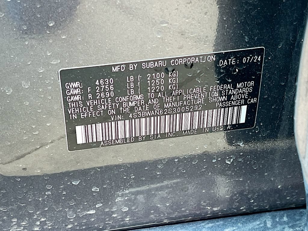 Used 2025 Subaru Legacy Limited AWD/4WD image 33