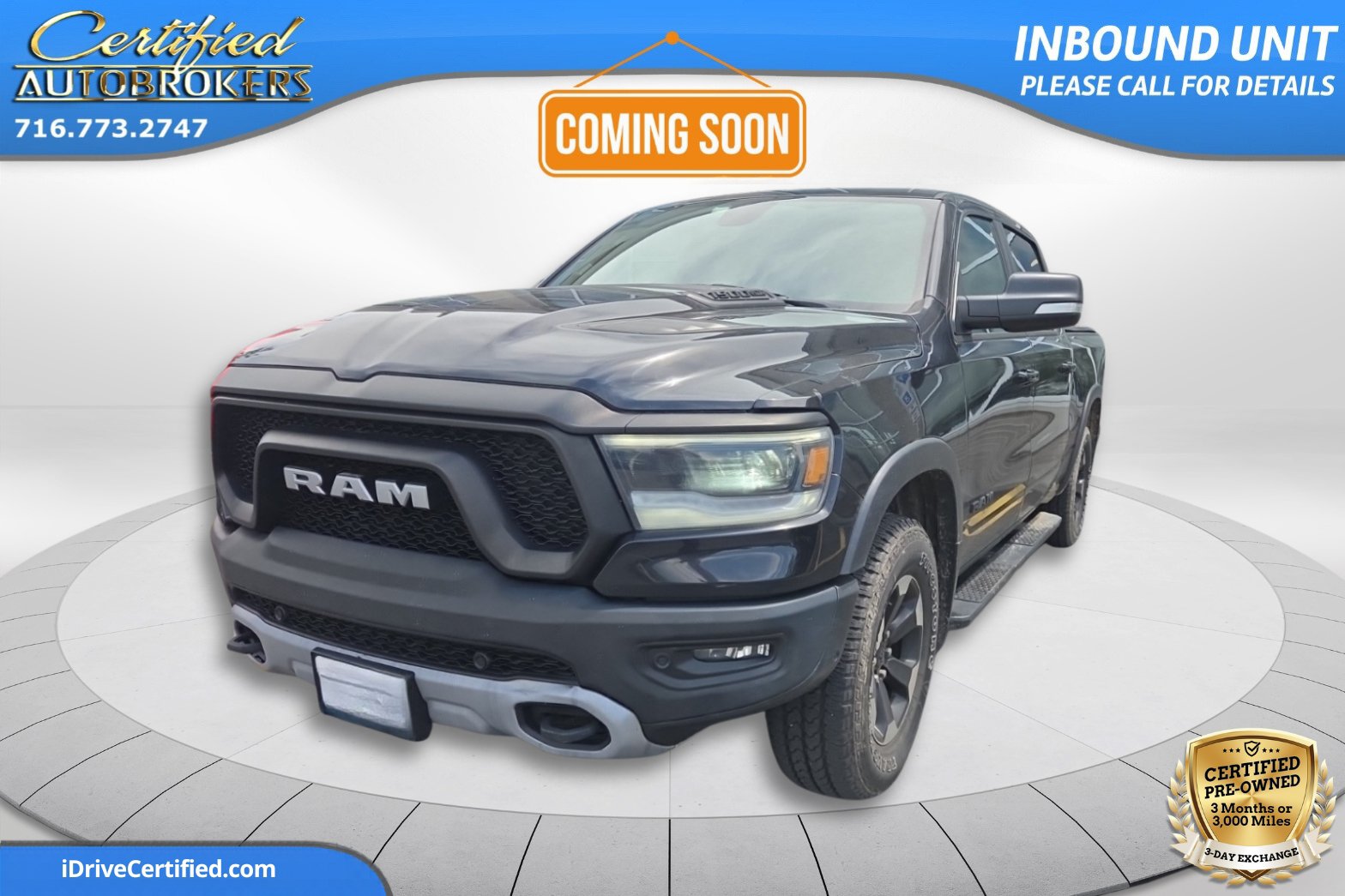 Used 2019 RAM 1500 Rebel AWD/4WD image 1