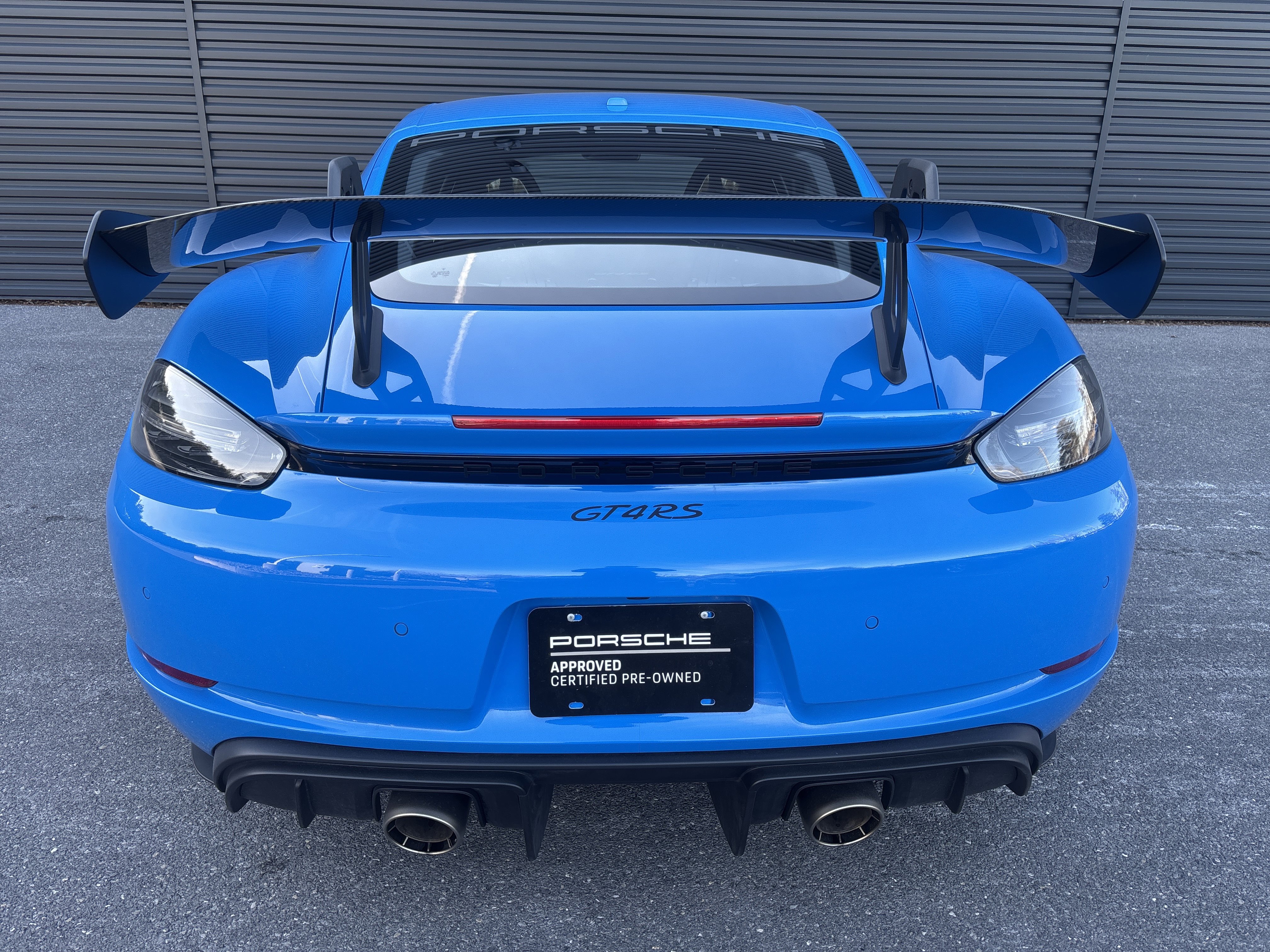 Certified 2024 Porsche 718 Cayman GT4 RS image 4