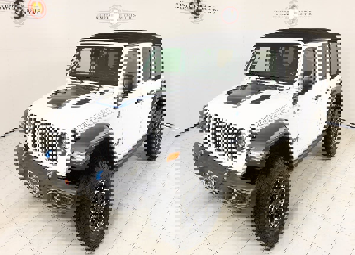 Used 2022 Jeep Wrangler Unlimited Rubicon 4xe w/ Safety Group image 35
