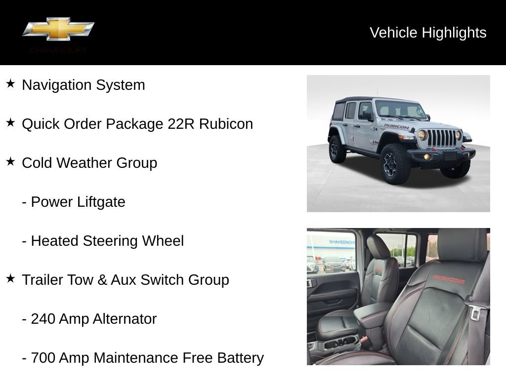 Used 2023 Jeep Wrangler Unlimited Rubicon AWD/4WD image 18