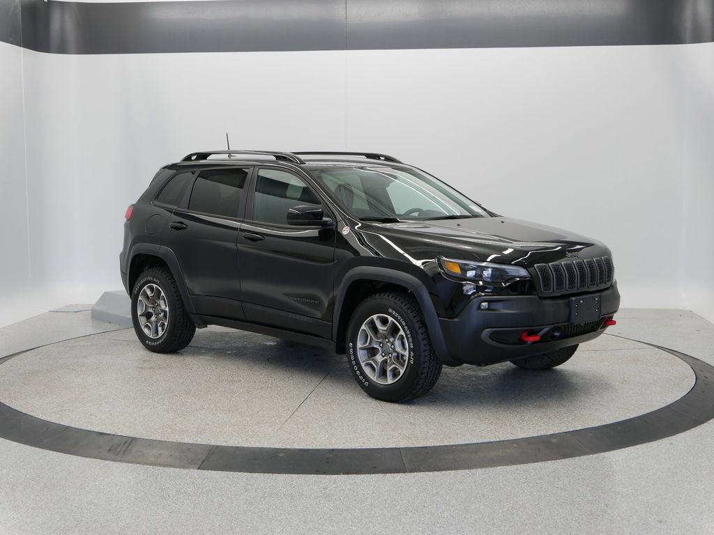 Certified 2022 Jeep Cherokee Trailhawk w/ Premium Leather Package image 50