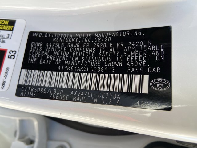 Used 2020 Toyota Camry XSE image 32