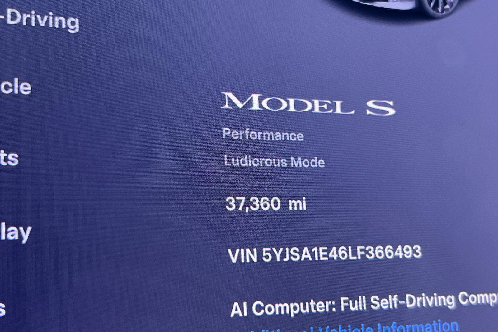 Used 2020 Tesla Model S Performance AWD/4WD image 24