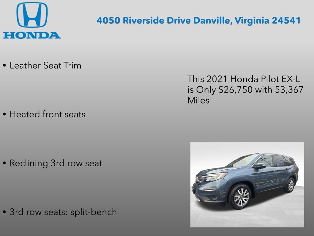 Used 2021 Honda Pilot EX-L image 27