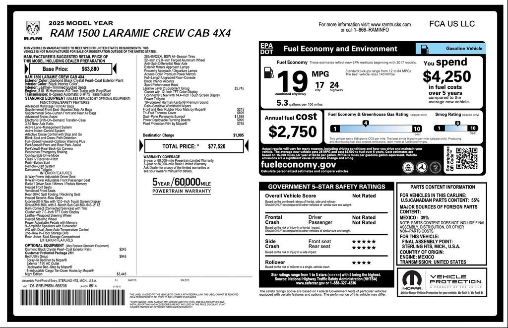 Used 2025 RAM 1500 Laramie w/ Night Edition AWD/4WD video 2