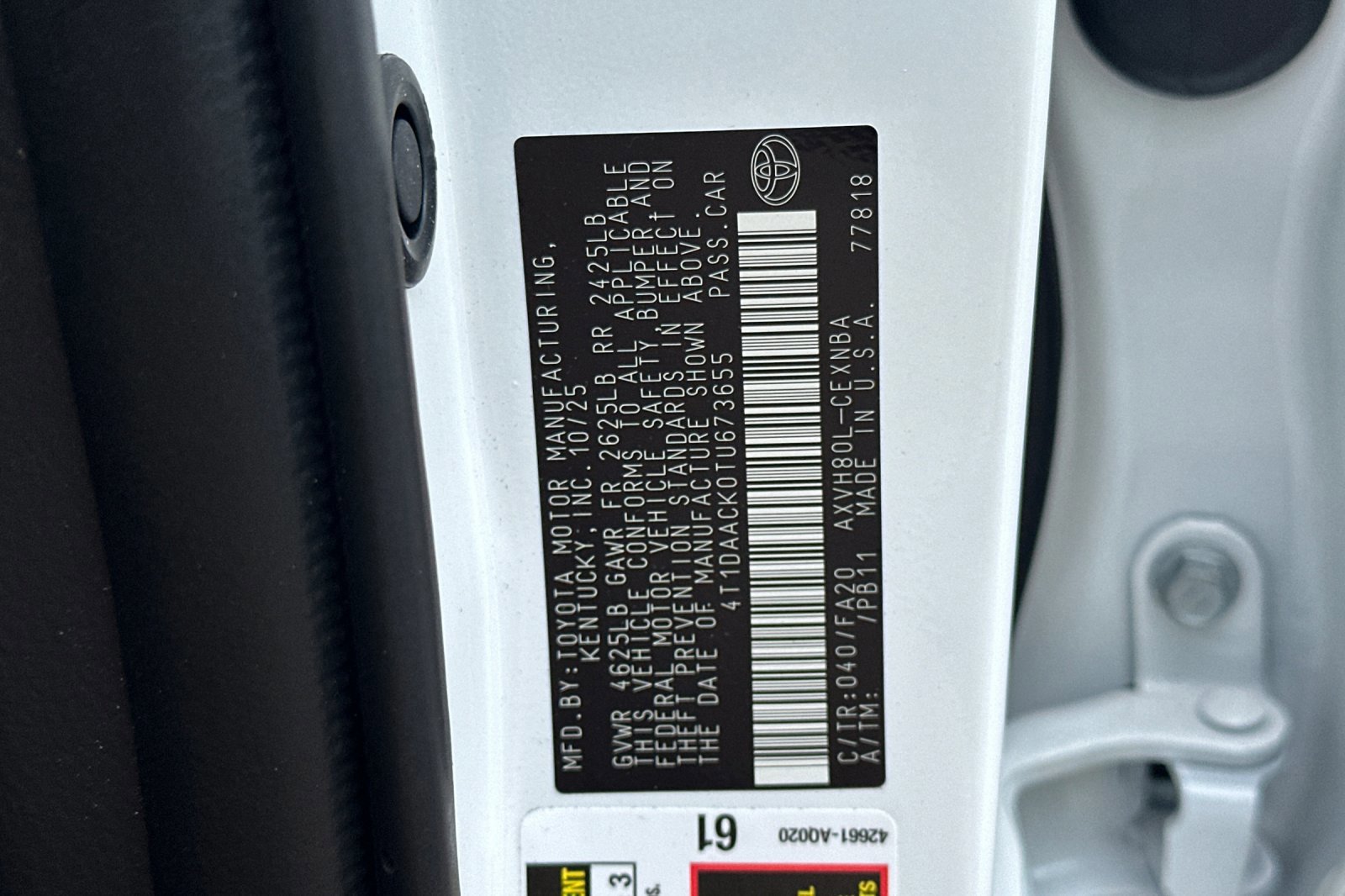 Used 2026 Toyota Camry LE image 28